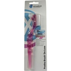 Protho Brush De Luxe Prothesenreiniger transp.pink