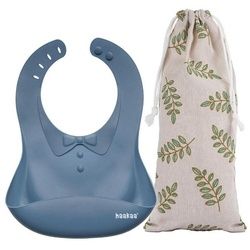 Haakaa Baby Lätzchen 1 St blau