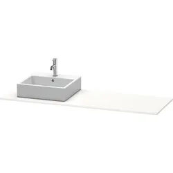 Duravit XSquare Konsole Graphit Matt 1600x550x16 mm - XS060HL4949 XS060HL4949