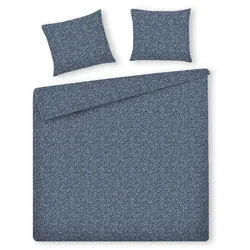 home&you Bettwäsche Crisenta , Blau , Textil , 200x220 cm , Heimtextilien, Bettwäsche & Leintücher, Bettwäsche