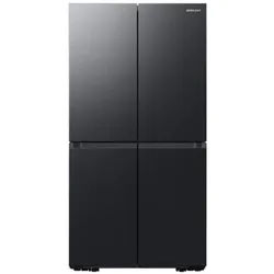 Samsung French Door 4-Türig, 178 cm, 649 l, EEK: E, Festwasseranschluss, Wifi & AI Energy Mode, Beverage Center, Auto Ice Maker, No Frost+, Premium Black Steel, RF59C701EB1/EG