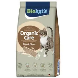 Biokat's Organic Care Wood Fibres Katzenstreu 2 x 3 kg