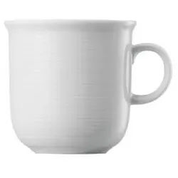 Thomas Porzellan Becher Becher mit Henkel 0.28 l - TREND Weiß - 1 Stück, 1-tlg., Porzellan, Porzellan, spülmaschinenfest und mikrowellengeeignet weiß