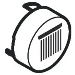 hansgrohe Symbol Kopfbrause Rain groß, schwarz