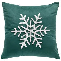 X-Mas Kissenhülle , Grün , Textil , 45x45 cm , bügelleicht , Heimtextilien, Bezüge, Kissenbezüge