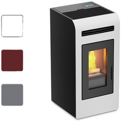 KALOR Pelletkamin | Mia 16C | kanalisierbar | 15,2 kW | Farbwahl