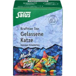 Krafttier Tee Gelassene Katze Bio Salus 15 ST