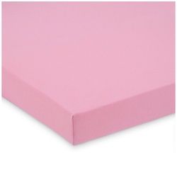 FabiMax Spannbettlaken für Laufgitter, Jersey Baumwolle rosa