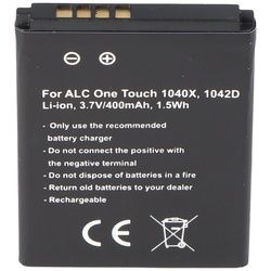 Akku passend für den Alcatel CAB0400000C1 Akku One Touch 1040X, One Touch 1042D, OT 1040X, OT 1042D