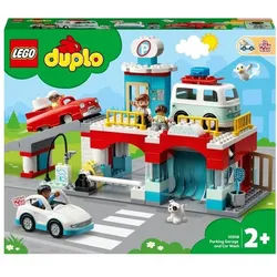 Lego Duplo Parkhaus mit Autowaschanlage 1 St