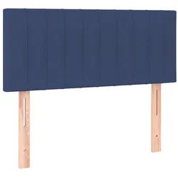 vidaXL Kopfteil, Bett Kopfteil Blau 80x5x78/88 cm Stoff