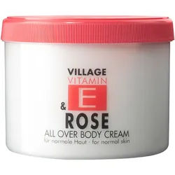Village Vitamin E Rose All Over Body Cream - 0.5 l