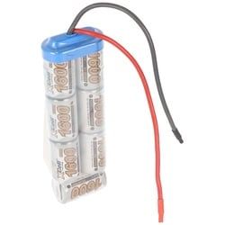 8,4 Volt Akkupack mit 1600mAh und Anschlusskabel NiMH Akku