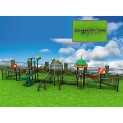 JVmoebel Spielhaus Spielplatz aus Kunststoff Freien Kletterwand Outdoor Sportplatz, Made in Europa bunt