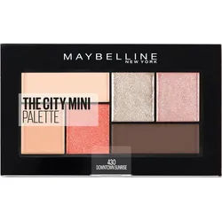 MAYBELLINE NEW YORK Lidschatten-Palette THE CITY MINI, mit verschiedenen Nuancen braun