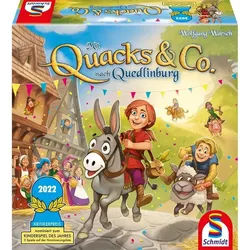 Schmidt Spiele Spiel Mit Quacks & Co. nach Quedlinburg, Brettspiel, für Kinder ab 6 Jahren
