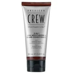 American-Crew Haare,-Koerper-Gesicht Bartpflege-Rasur2 in 1 Skin Moisturizer & Beard Conditioner 100 ml