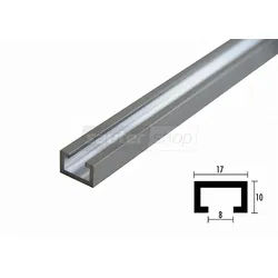 sauter Profilschiene ELOXIERT - 1500 mm