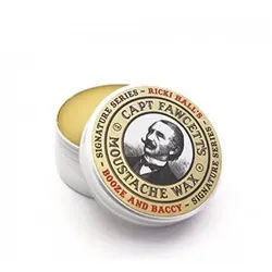 Captain Fawcett Bartwachs Ricki Hall's Booze Baccy Schnurrbart Wachs 15ml