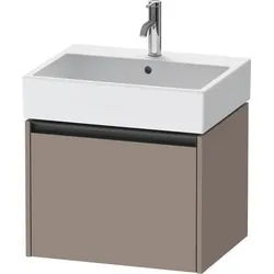 Duravit Ketho.2 Waschtischunterbau wandhängend Basalt Matt 584x460x440 mm - K25075043430000 K25075043430000