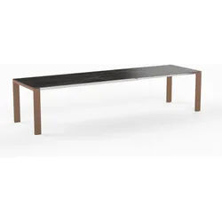 Tisch Oslo kupfer - 280 x 95 cm HPL sandstone