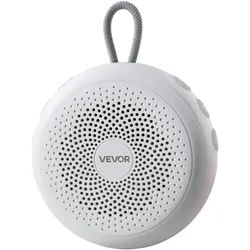 VEVOR Einschlafhilfe, White Noise Machine, 20 Musiktitel, 4-in-1-Soundmaschine mit weißem Rauschen, automatischem Abschalttimer, sanftem Ringlicht, Speicherfunktion & Kindersicherung, Rauschgerät