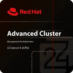 Red Hat Advanced Cluster Management for Kubernetes (2 Core or 4 vCPU)
