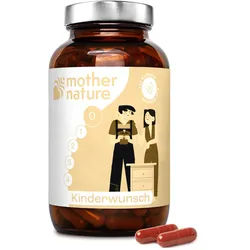 Mother Nature® Schwangerschaftsvitamine für den Kinderwunsch - Phase 0 Kapseln 34 g Frauen