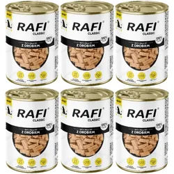 Rafi Classic mit Geflügel in Sauce 6x1240g