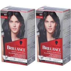 Schwarzkopf Brillance Haarfarbe 861 Blau Schwarz