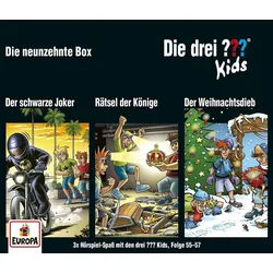 United Soft Media Hörspiel-CD Die drei ??? Kids - 3er Box 19. Folgen 55 - 57