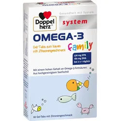 Doppelherz Omega-3 Family Gel-Tabs System 60 ST