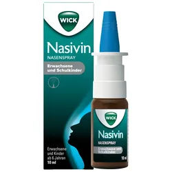 Wick Nasivin Nasenspray Erw./schulkinder 0,5 Mg/ml 10 ml
