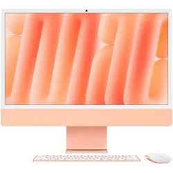 Apple iMac Orange CZ1EV-01300110 - 61cm24‘‘ M4 10-Core CPU, 10-Core GPU, 24GB RAM, 2TB SSD, Nanotexturglas, Magic Keyboard TID und NUM