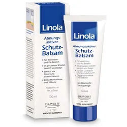 Linola Schutz-Balsam - Wundschutzcreme bei Hautwolf oder gereizter Haut Balsam 100 ml Unisex 100 ml Balsam