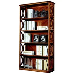 JVmoebel Bücherregal Möbel Klassischer Stil Bücherschrank Luxus Schrank Italien Möbel, Made in Europa braun