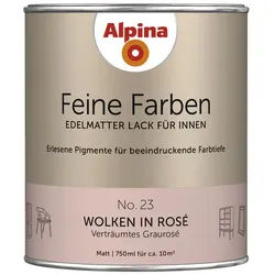ALPINA Buntlack »Feine Farben«, 0,75 l, graurose - lila