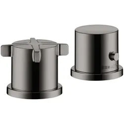 hansgrohe Wannenarmatur Axor Citterio E 2-Loch Wannenrandarmatur mit Thermostat