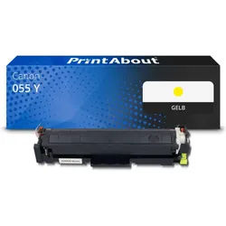Toner kompatibel mit Canon 055 Y - Gelb
