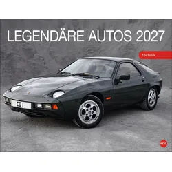 Athesia Kalenderverlag Wandkalender Legendäre Autos Posterkalender 2027