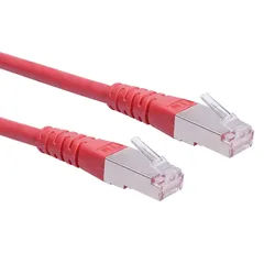 ROLINE Patchkabel Cat.6 (Class E) S/FTP (PiMF), rot, 3 m