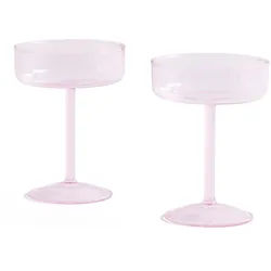 HAY - Tint Cocktailschale, pink (2er-Set)