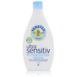 PENATEN Babypflege-Set Penaten Baby ultra sensitiv Pflegelotion 400ml - Parfümfrei (1er Pack)