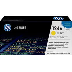 HP 124A (Q6002A) - Gelb - Toner