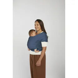 Ergobaby® AURA WRAP Tragetuch Mesh , 490 cm, blau