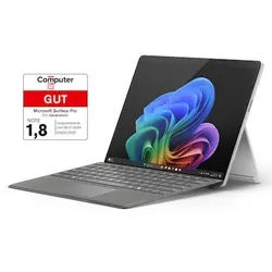 Microsoft Surface Pro (11. Generation) 13" OLED 2in1 Platin Snapdragon® X Elite 16GB/1TB SSD Win11 ZIB-00004