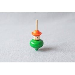 Brummkreisel Holzspielzeug Tischkreisel mit Zylinder grün Höhe=6cm NEU, mit Zylinder bunt