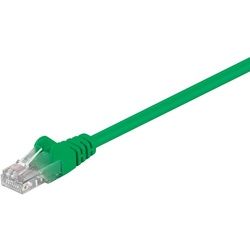 Goobay CAT 5e Patchkabel, U/UTP, Grün