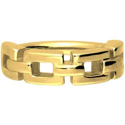 Chirurgenstahl Segmentring Clicker KETTEN-DESIGN