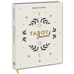 Sachbuch Tarot Journal Halte fest, was die Karten dir sagen. Mit Infos zu Karte Verena Klindert grau